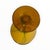 Rick Strini Signed 2004 Hand-Blown Art Glass Vase 11.25" Yellow, Amber & Green Botanical Design For Sale In Palm Springs - Image 6 of 8