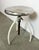 Silver Vintage Industrial Iron Stool, 1960s For Sale - Image 8 of 16