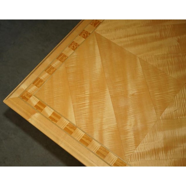 Sycamore Dining Table David Linley for Gary Barlow For Sale - Image 13 of 18