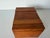 Brown Vintage Brown Leather Decorative Box With Geometric Strap Detail For Sale - Image 8 of 12