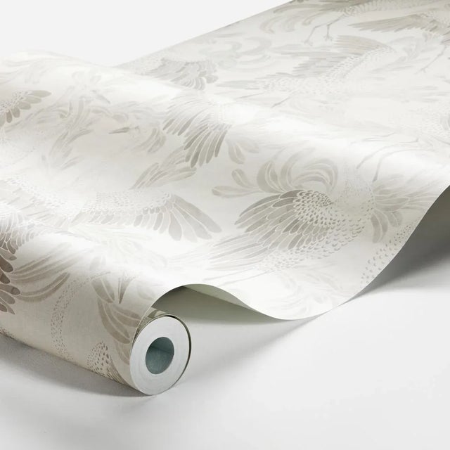 Dancing Crane features an exquisite watercolor painting of cranes performing their springtime dance. Cranes are revered in...