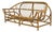 Rattan Sofa by Clark Casual For Sale