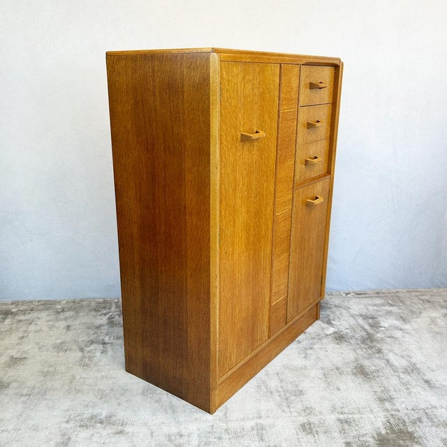 Mid-Century Modern Brandon Tallboy in Oak from G-Plan, 1950s For Sale - Image 3 of 14