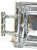 Arthur Court Attributed Faux Bamboo Cast Pewter Gallery Tray with Handles For Sale - Image 10 of 10