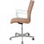 Oxford Office Chair in Walnut and Anilin Leather by Arne Jacobsen, 2000s For Sale - Image 15 of 18