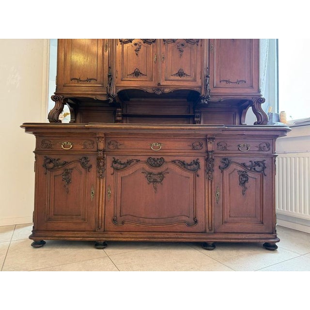 Baroque Pfeiferl Topboard Buffet, 1880s For Sale - Image 17 of 18