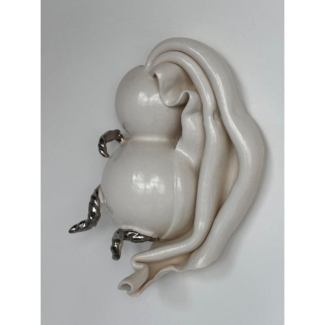 Paestrum Ceramic Wall Light by Lucile Gracile For Sale - Image 6 of 8