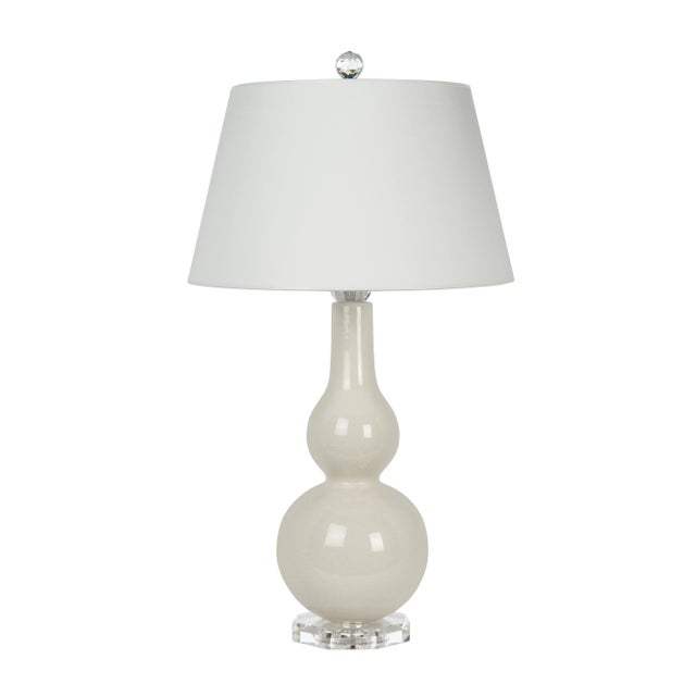 Not Yet Made - Made To Order Bradburn Home Blanc Arabella Lamp For Sale - Image 5 of 5