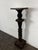 Side Table with Twisted Column in Oak Square Top For Sale - Image 4 of 5
