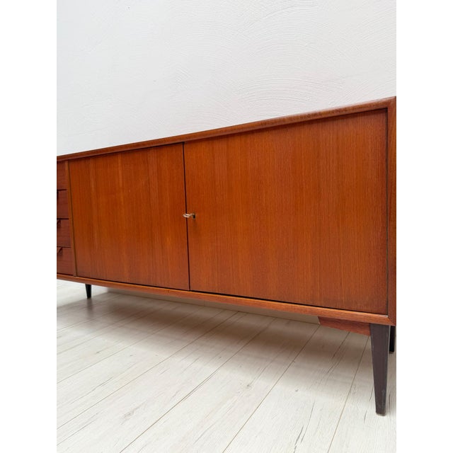 Mid-Century German Teak Sideboard by WK Möbel, 1960s For Sale - Image 6 of 13