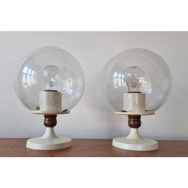 Mid-Century German Table Lamps, 1970s, Set of 2 For Sale - Image 3 of 13