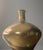 Oversized Spanish Olive Green Art Glass Demijohn Vase With Iridescent Gold Luster For Sale - Image 4 of 10