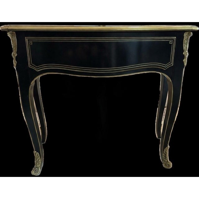 Vintage Drexel Heritage Grand Palais 67" Executive Desk – French Provincial Louis XV Style For Sale - Image 17 of 17