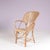 Tan Vintage Armchair with Wooven Seat and Backrest, 1950s For Sale - Image 8 of 8