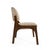 Arches II Dining Chair in Walnut and Chenille from Insidherland, in New conditions. Designed from 2000 Labeled by Maker