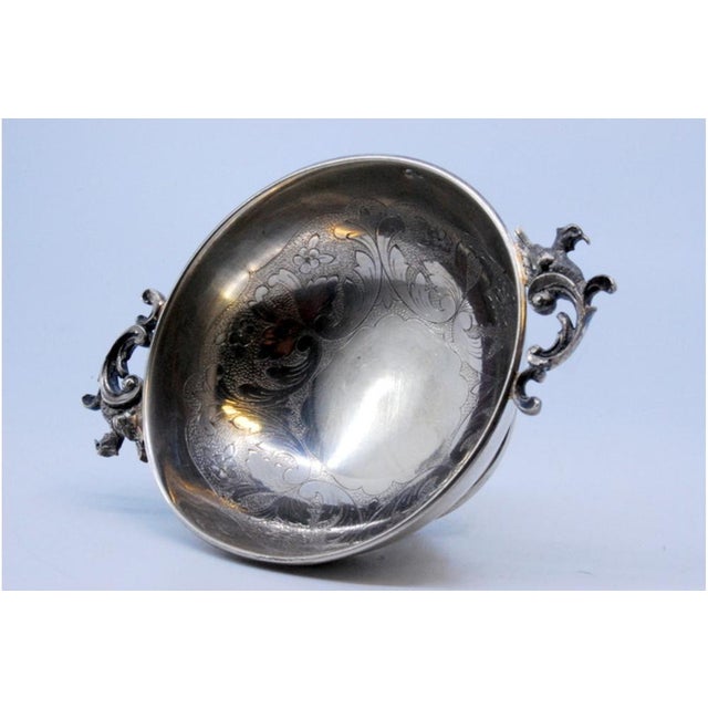 Silver Candy Box with Engravings For Sale - Image 4 of 8