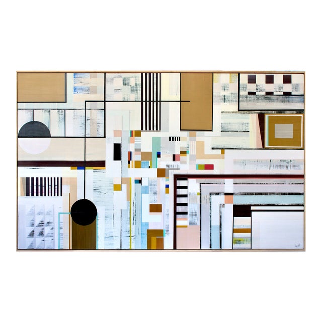 Contemporary Painting "Just Under the Surface" by Mary Crane Nutter For Sale