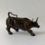 Early 21st Century Bronze “Wall Street” Charging Bull Sculpture, 12” L For Sale - Image 5 of 10