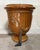 Ceramic Large French Anduze Garden Urn in Honey Brown Glaze For Sale - Image 7 of 7