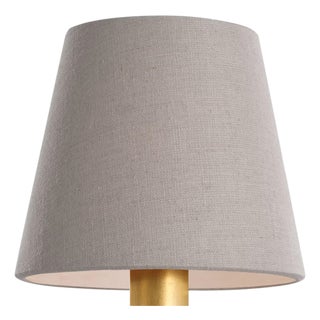 Visual Comfort Signature 6" Natural Linen Empire Shade For Sale