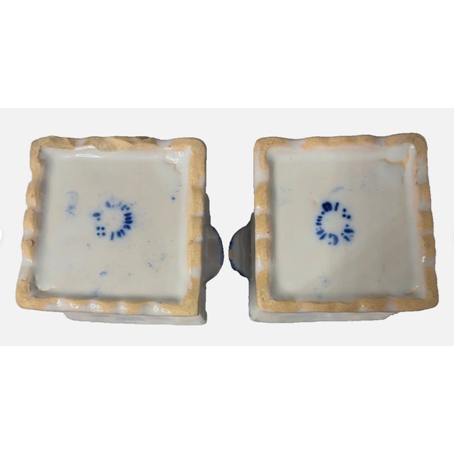 18th Century Antique, Emile Galle, Bouquetieres, Porcelian Ink Well & Tray Late 18th Century For Sale - Image 5 of 6