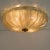 Metal Amber Murano Glass Flush Mount in the style of Barovier & Toso, 1970s For Sale - Image 7 of 18