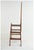 Italian Vintage Italian Folding Wooden Three-Step Library Steps For Sale - Image 3 of 9