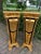 1980 French Louis XVI Black Gold Marble Pedestals - Pair For Sale - Image 16 of 16