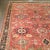 19th Century Antique 19th Century Orange Area Rug 8'5 X 11'10 For Sale - Image 5 of 8