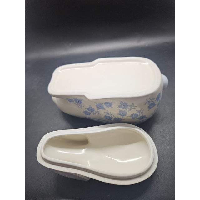 1990s Vintage Crowning Touch Ceramic Trinket Box For Sale - Image 5 of 5