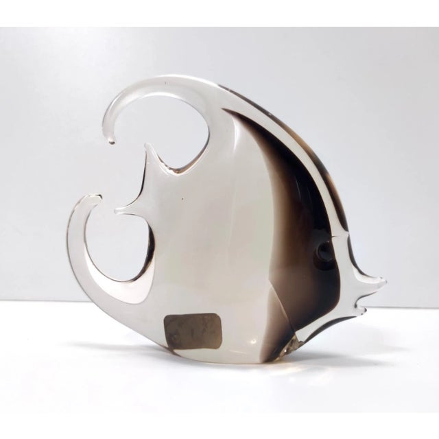 Postmodern Brown Murano Glass Fish Figure by Vincenzo Nason, Italy, 1970s For Sale - Image 7 of 16