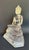 Transparent 1970s Lucite Buddha Figure on Lotus Throne Pedestal For Sale - Image 8 of 13