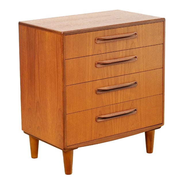 1960s Mid Century Teak Dresser Nightstand by G Plan (2) For Sale