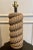 Vintage Heager Ceramic Rope Table Lamp For Sale In Chicago - Image 6 of 6