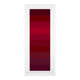 Contemporary Abstract Pencil and Acrylic on Fabriano-Pittura Paper "Emotional Color Chart 266" by Kyong Lee For Sale
