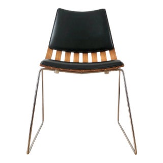 Hans Brattrud for Hove Mobler Padded Teak Scandia Chair For Sale