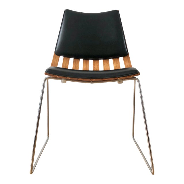 Hans Brattrud for Hove Mobler Padded Teak Scandia Chair For Sale