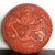 Early 20th Century Carved Cinnabar Lacquer Round Lidded Box, Dragon & Cloud Chinoiserie Decorative Box For Sale - Image 5 of 9
