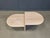 Vintage Travertine Coffee Tables, 1970s, Set of 2, in Very Good conditions. Designed 1970 to 1979