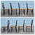 Pottery Barn 2011 Pottery Barn Isabella Ladder Back Rush Seat Dining Chairs, Set of 4 For Sale - Image 4 of 10
