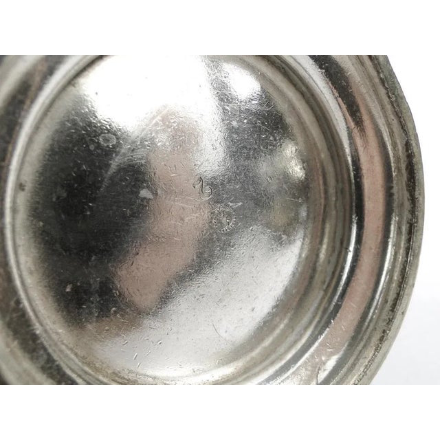 Art Nouveau Sugar Bowl from Berndorf, Germany, 1890s, in Worn conditions. Designed 1890 to 1919 This piece has an...