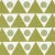 Contemporary SAMPLE - Schumacher X Studio Bon Pennant Fabric In Green For Sale - Image 3 of 4