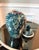 Chinese Mid-20th Century Chinese Porcelain Vase With Crane and Lotus Motifs For Sale - Image 3 of 11