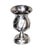 English Sheffield Plate Silver-Tone Goblet-Style Decorative Vase 6.25" H For Sale In New York - Image 6 of 6