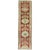 Narrow and long vintage Turkish Anatolian runner in a deep red tone 2'9'' x 13'7''