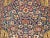 Blue Vintage Persian Tabriz Area Rug, Floral Pattern, Handwoven Wool, Navy & Red, 4’ X 6’ For Sale - Image 8 of 12