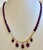 85 Ct Natural Ruby Bead Single Strand Necklace +Matching earrings in 22 K Gold For Sale - Image 18 of 18
