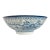 Antique Chinese 18thC Style Qianlong Qing Dynasty Blue White Porcelain Bowl 1880 For Sale