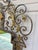 French Handmade Vintage Ornate Labarge Iron and Brass Gilt Large Mirror For Sale - Image 3 of 9