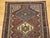 Vintage Persian Qashqai Tribal Area Rug, Hand-Knotted Wool, Geometric Medallions, 4x6, Rust & Navy For Sale - Image 9 of 16